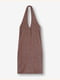 Комплект з блискучої тканини коричневого кольору: сукня, болеро | 6630644 | фото 4