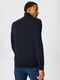 Шерстяной свитер темно-синего цвета | 6630801 | фото 3