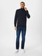 Шерстяной свитер темно-синего цвета | 6630801 | фото 2