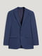 Пиджак синий slim fit | 6630821