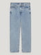 Сині джинси прямого крою | 6630831 | фото 5