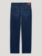Прямые синие джинсы с потертостями | 6630852 | фото 6