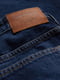 Прямі сині джинси з потертостями | 6630852 | фото 7