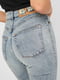 Рваные голубые джинсы skinny | 6630862 | фото 4