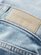 Укорочені джинсові кюлоти блакитного кольору | 6630880 | фото 6