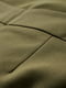 Кюлоты цвета хаки с боковыми карманами | 6630882 | фото 7