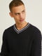 Пуловер хлопковый черный | 6630918 | фото 3