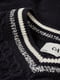 Пуловер хлопковый черный | 6630918 | фото 7