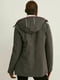 Водоотталкивающая куртка-дождевик с капюшоном цвета хаки | 6630938 | фото 3