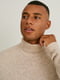 Шерстяной свитер бежевого цвета | 6630976 | фото 2