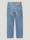 Витажные потертые голубые джинсы | 6630978 | фото 6