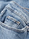 Витажные потертые голубые джинсы | 6630978 | фото 7
