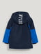 Темно-синяя водонепроницаемая куртка с капюшоном | 6630985 | фото 2