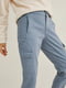 Зауженные брюки с карманами | 6631004 | фото 4