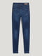 Сині джинси skinny із завищеною талією | 6631028 | фото 6