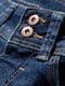 Сині джинси skinny із завищеною талією | 6631028 | фото 7