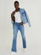 Клешевые голубые джинсы | 6631050 | фото 2