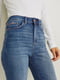 Блакитні джинси skinny із завищеною талією | 6631055 | фото 4
