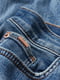 Блакитні джинси skinny із завищеною талією | 6631055 | фото 7