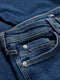 Прямі сині джинси з високою талією | 6631102 | фото 7