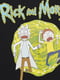 Чорна футболка з принтом Rick and Morty | 6631112 | фото 3