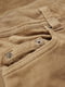 Вельветовые бежевые брюки | 6631143 | фото 7