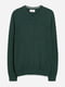 Пуловер зелений бавовняний | 6631152 | фото 5