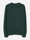 Пуловер зеленый хлопковый | 6631152 | фото 6