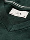 Пуловер зелений бавовняний | 6631152 | фото 7