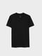 Базова чорна футболка з бавовни | 6631167 | фото 2