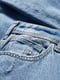Рваные джинсы-мом голубого цвета | 6631239 | фото 6
