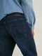 Прямые синие джинсы | 6631315 | фото 4