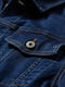 Синя джинсова куртка класичного крою | 6631341 | фото 7
