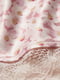 Піжамні шорти рожеві з квітковим принтом та мереживом | 6631345 | фото 5