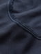 Темно-синій топ з еластичної тканини та оздобленням з мережива | 6631350 | фото 4