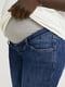 Стрейчевые джинсы для беременных синего цвета | 6631371 | фото 4