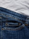 Стрейчевые джинсы для беременных синего цвета | 6631371 | фото 7