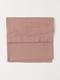 Рожевий шарф із короткою бахромою | 6631474 | фото 2