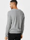 Пуловер сірий бавовняний | 6631495 | фото 3