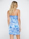 Сукня у білизняному стилі блакитна | 6631523 | фото 3