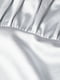 Атласна сіра сукня з драпірованим ліфом | 6631758 | фото 4