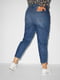 Рвані джинси-мом блакитного кольору | 6631765 | фото 3