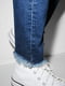 Синие стрейчевые джинсы skinny | 6631766 | фото 4