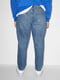 Блакитні джинси-мом із ланцюжком | 6631787 | фото 3