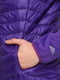 Спортивна фіолетова стьобана толстовка | 6631816 | фото 3