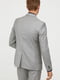 Пиджак серый из шерсти | 6631830 | фото 3