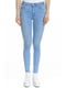 Голубые джинсы skinny | 6631849 | фото 3