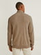 Шерстяной свитер коричневого цвета | 6631937 | фото 2