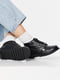 Черные кожаные ботинки на шнуровке | 6631953 | фото 2