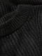 Платье-свитер черное | 6631957 | фото 6